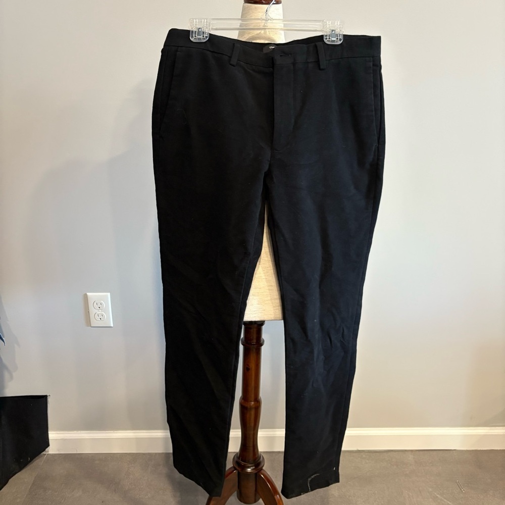 Theory Men's Black‎ Dress Pants Size 34 Waist - Picture 2 of 8